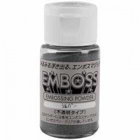 Embossingpoeder, zilver, 30ml [HOB-28532]
