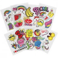 Soft Stickers , vel 12,2x17,75 cm, 8vellen [HOB-29099]