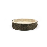 Houten Schijf Ø ±29 h,13cm met ijzeren Pootjes [IFS-29631]