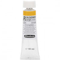 Schmincke AKADEMIE® Acryl color , chrome yellow hue (225), semi-opaque, good fade resistant, 60ml [HOB-318560]