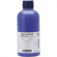 Schmincke AKADEMIE® Acryl color , ultramarine blue (442), semi-transparent, good fade resistant, 500ml [HOB-31868]