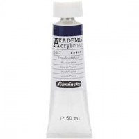 Schmincke AKADEMIE® Acryl color , prussian blue (447), semi-transparent, , 60ml [HOB-318720]