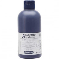 Schmincke AKADEMIE® Acryl color , prussian blue (447), semi-transparent, , 500ml [HOB-31872]