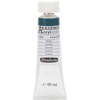 Schmincke AKADEMIE® Acryl color , turquoise (450), semi-opaque, , 60ml [HOB-318740]