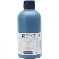 Schmincke AKADEMIE® Acryl color , turquoise (450), semi-opaque, , 500ml [HOB-31874]