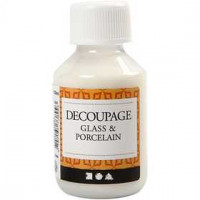 Decoupage lijmlak, glas- en porselein, 100ml [HOB-319161]