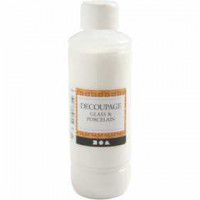 Decoupage lijmlak, glas- en porselein, 250ml [HOB-31916]