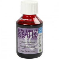 Batikverf, rood, 100ml [HOB-33348]