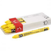Neocolor I, dikte 8 mm, l: 10 cm, yellow (010), primaire kleur, 10stuks [HOB-34022]