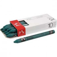 Neocolor I, dikte 8 mm, l: 10 cm, emerald green (210), 10stuks [HOB-34033]