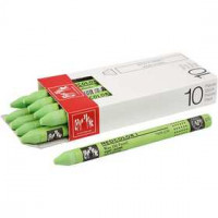 Neocolor I, dikte 8 mm, l: 10 cm, yellow green (230), 10stuks [HOB-34034]