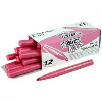 Visa Color Marker, lijndikte: 3 mm, roze, 12stuks [HOB-37411]