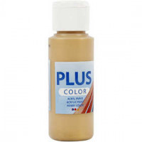 Plus Color acrylverf, gold, 60ml [HOB-39652]