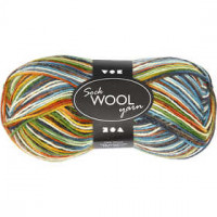 Sokkengaren, l: 200 m, multi color harmonie, 50gr [HOB-41316]
