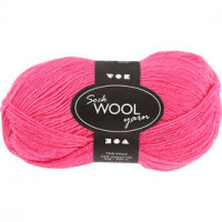 Sokkengaren, l: 200 m, roze, 50gr [HOB-41323]