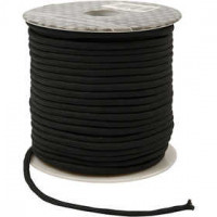 Polyester koord, dikte 4 mm, zwart, 40m [HOB-41579]