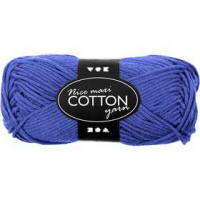 Katoengaren, l: 80-85 m, cobalt blue, maxi, 50gr [HOB-421317]