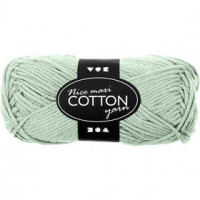 Katoengaren, l: 80-85 m, lichtgroen, maxi, 50gr [HOB-421328]