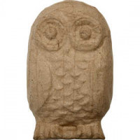 Uil, h: 20 cm, dikte 4 cm, 1stuk [HOB-51053]