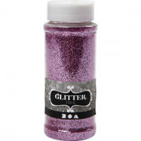 Glitter, roze, 110gr [HOB-512650]