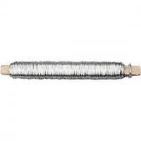 Bloemendraad, dikte 0,6 mm,  100 gr, zilver, 50m [HOB-517240]