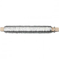 Bloemendraad, dikte 0,6 mm, zilver, 10x50m [HOB-51724]