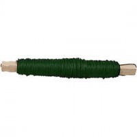 Bloemendraad, dikte 0,5 mm, groen, 10x50m [HOB-51726]