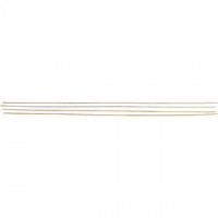 Metalen staf, l: 45 cm, d: 1 mm, koper, 5stuks [HOB-52317]