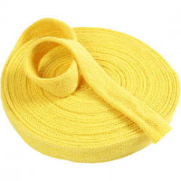 Knitted Tube, b: 30 mm, geel, 10m [HOB-53274]