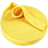 Knitted Tube, b: 40 mm, geel, 10m [HOB-53275]