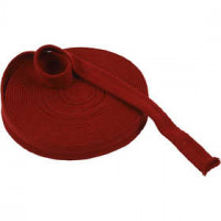 Rondgebreide tube, b: 30 mm, antiek rood, 10m [HOB-53803]