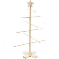 Kerstboom, h: 60 cm, b: 40,5 cm, grenen, 1stuk [HOB-56507]