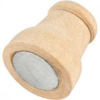 Magneet, h: 13 mm, d: 9-12 mm, 20stuks [HOB-57525]