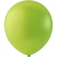 Ballonnen, lime, d: 23 cm, rond, 10stuks [HOB-59164]