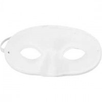 Masker, h: 9,5 cm, b: 18,5 cm, 10stuks [HOB-59255]