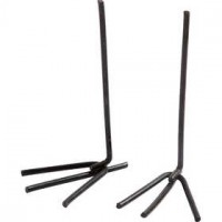 Metalen voeten, b: 2 cm, h: 5 cm, zwart, 20stuks [HOB-59363]
