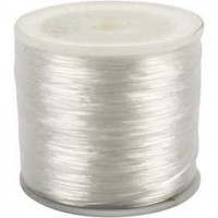Elastisch draad, dikte 1 mm, plat, 100m [HOB-61534]