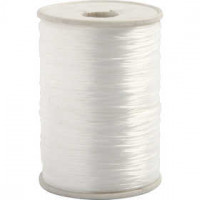 Elastisch draad, dikte 1 mm, Plat, 1000m [HOB-61535]