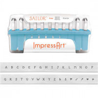 Embossing Stamps, size 4 mm, 33 pcs [HOB-67536]