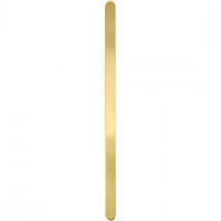 Metal Bands, L: 15.2 cm, W: 6.3 mm, 5 pcs, brass [HOB-67539]