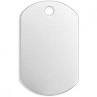 Metalen label, l: 30 mm, b: 20 mm, aluminium, ovaall, 16stuks, gatgrootte 2,85 mm [HOB-67583]