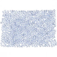 Rocailles, afm 15/0 mm, d: 1,7 mm, lichtblauw, 25gr, gatgrootte 0,5-0,8 mm [HOB-686770]