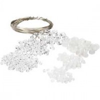 Druppelkralen - Starter Kit, gatgrootte 0,6-1,5 mm, Voor ong. 7-8 pegels van 8 cm, 1doos [HOB-69931]