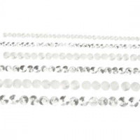 Glazen druppel kralen, gatgrootte 0,6-1,5 mm, 250gr [HOB-69936]