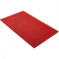 Bijenwas vellen, afm 20x33 cm, dikte 2 mm, rood, 1stuk [HOB-73206]