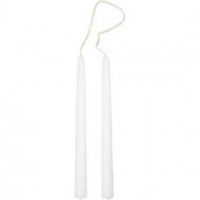 Kaars, d: 12 mm, h: 14 cm, 20stuks [HOB-73611]