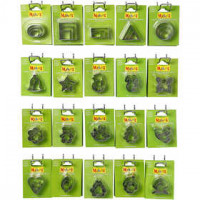 Uitstekers Sets, grootste maat 40x45 mm, 20x5dozen [HOB-78803]