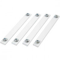 Montageset voor papier opslagrek, l: 100 mm, b: 30 mm, 1set [HOB-93235]