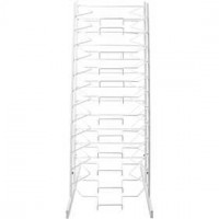 Papier opslagrek incl. basis, afm 305x305 mm, h: 900 mm, 12 planken, 1set [HOB-93249]