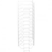 Papier opslagrek, A4 210x300 mm, h: 800 mm, top module - 12 planken, 1set [HOB-93252]